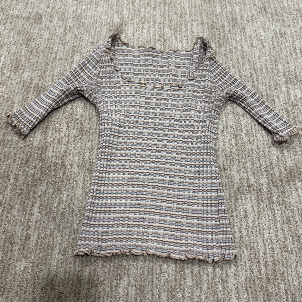 Anthropologie boatneck top size XS